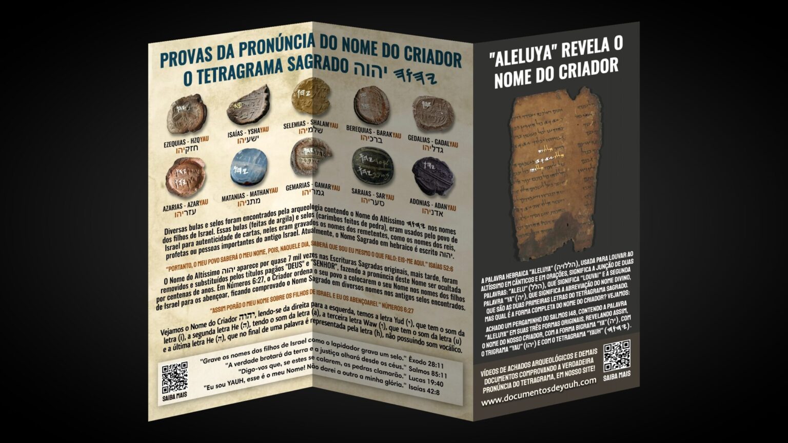 ENCARTE 2 DOBRAS FRENTE E VERSO COLORIDO